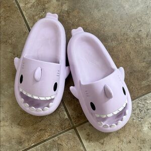 Lavender Shark Slippers for Women